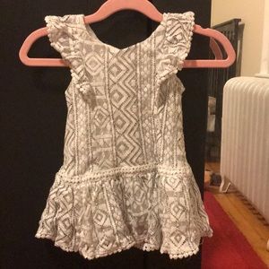 White summer dress 12m